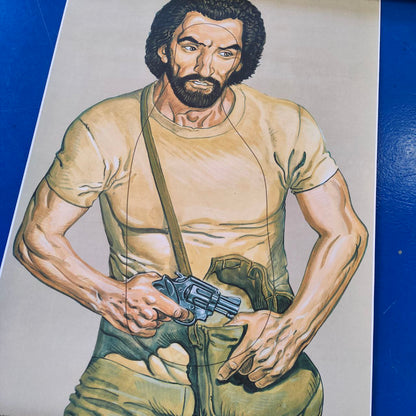 Schießstand-Trainingsplakat | 1990er Jahre