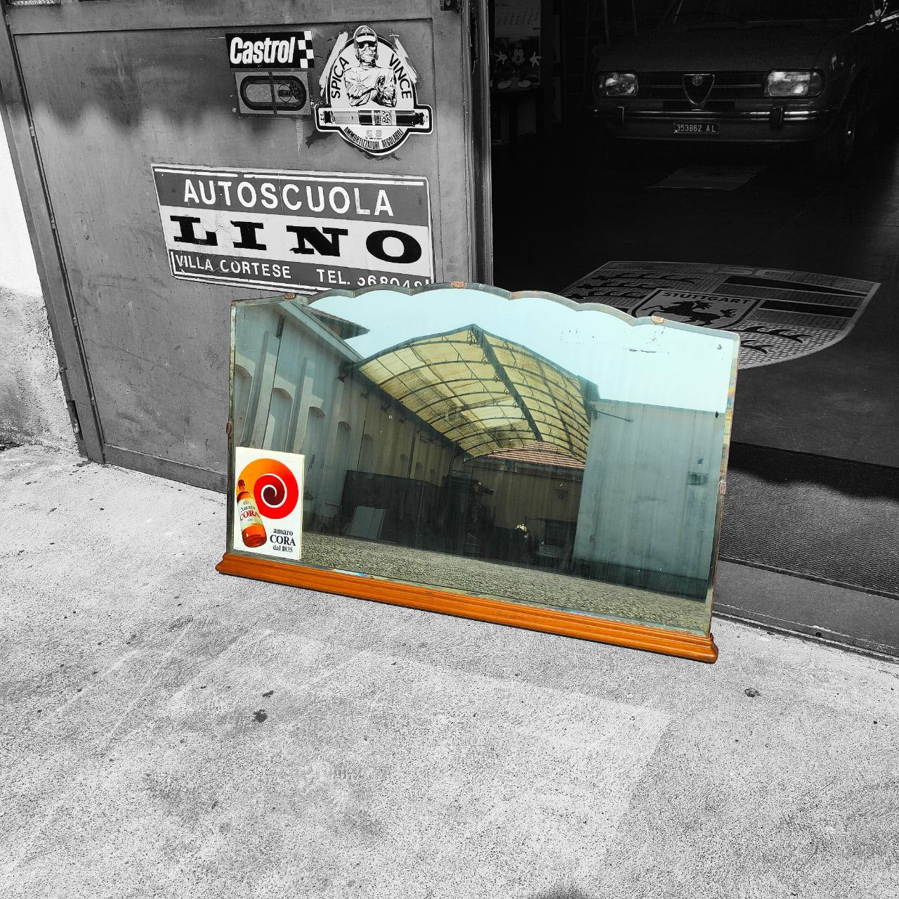 Beveled mirror | 1950s