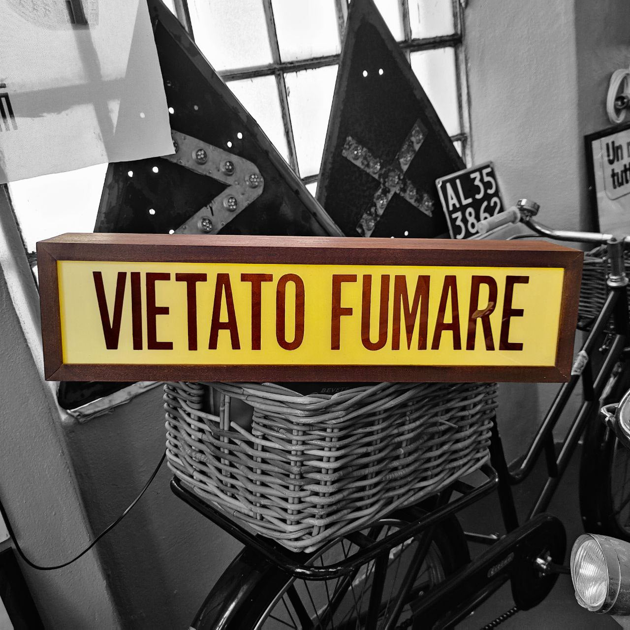 Illuminated sign - No Smoking | 1970s