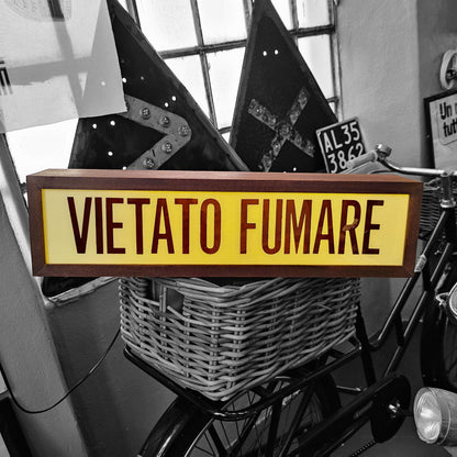 Illuminated sign - No Smoking | 1970s