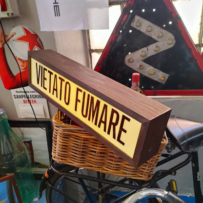 Illuminated sign - No Smoking | 1970s