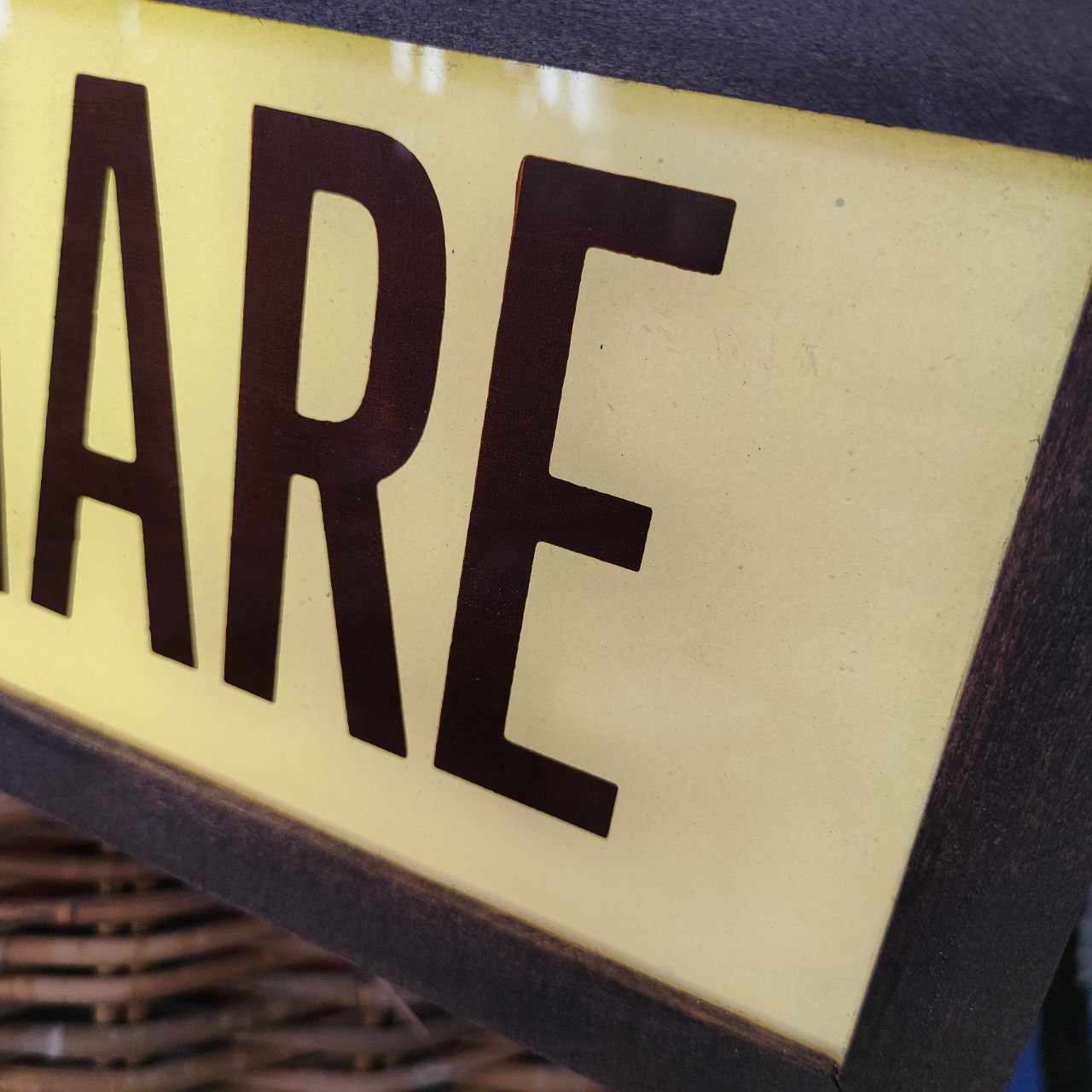 Illuminated sign - No Smoking | 1970s