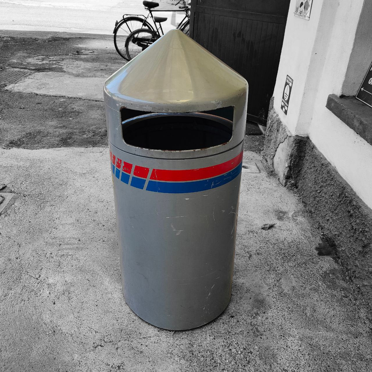 Papierkorb - 1980er Jahre