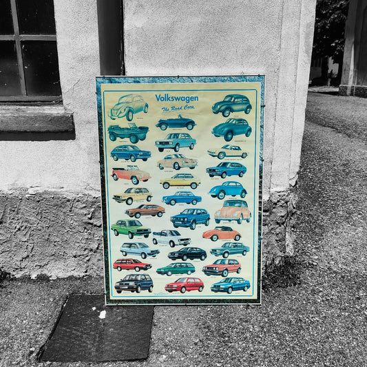Manifesto pubblicitario - Volkswgen | Anni '90