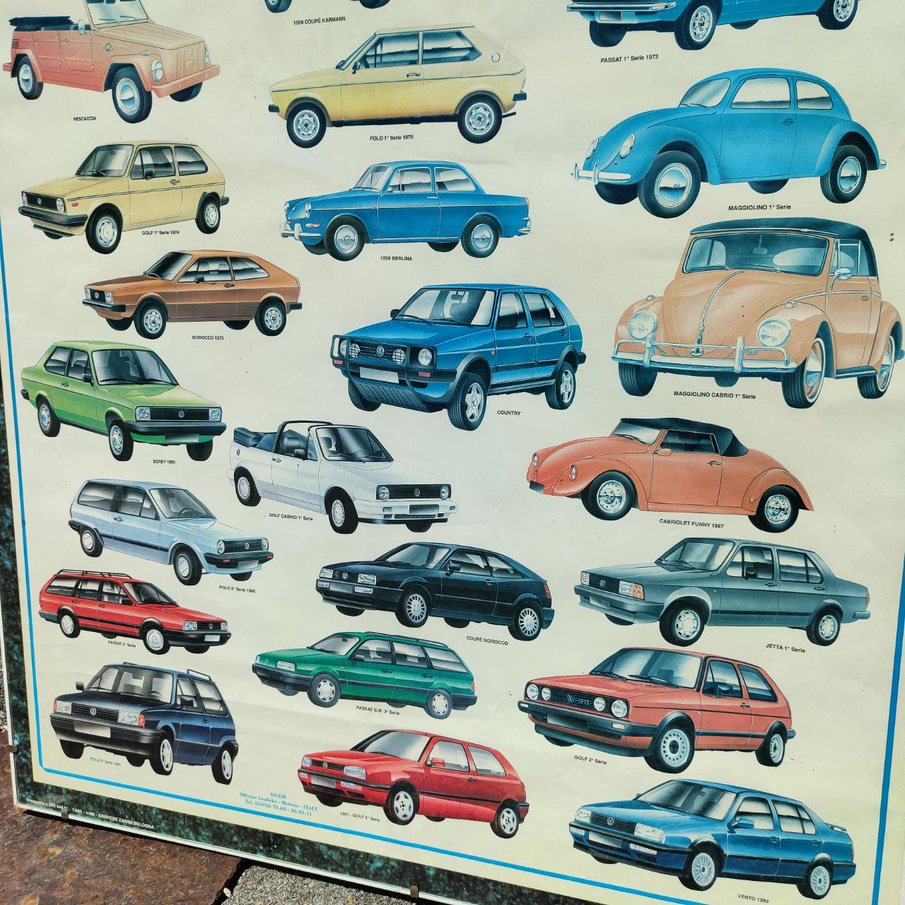 Werbeplakat - Volkswagen | 1990er Jahre