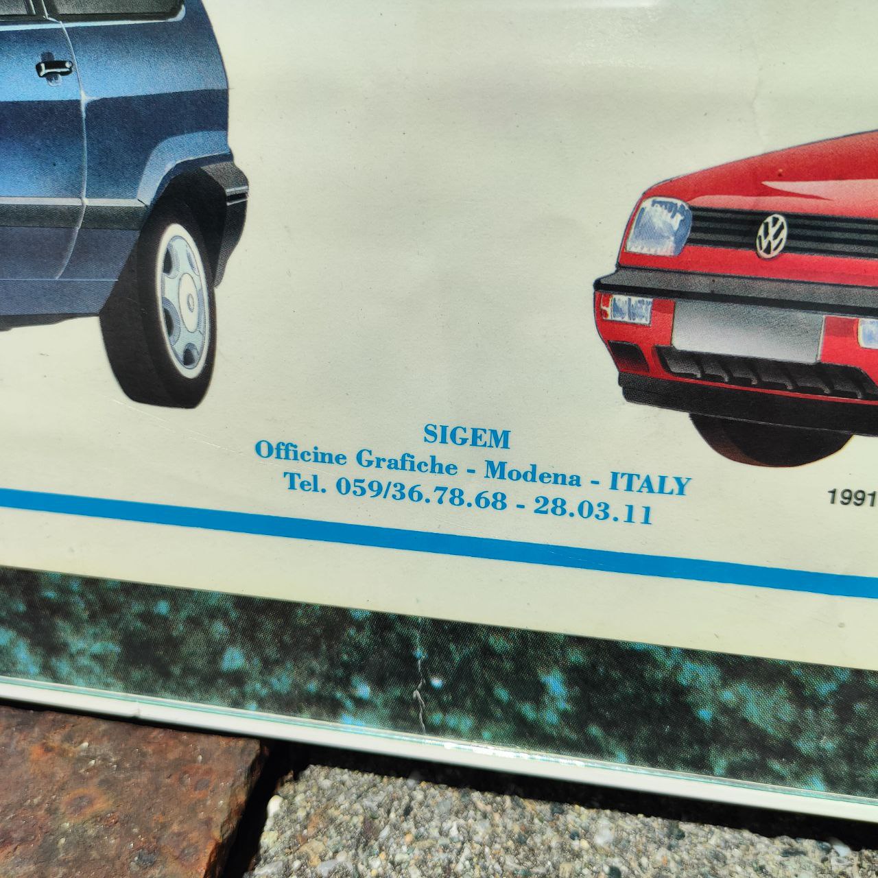 Werbeplakat - Volkswagen | 1990er Jahre