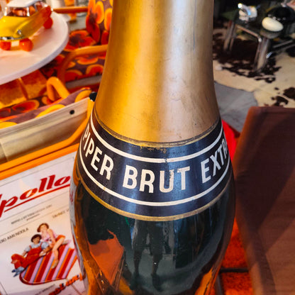 Ausstellungsflasche - Champagner Piper Heidsieck | 70er Jahre