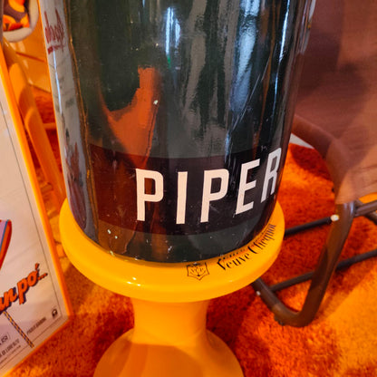 Ausstellungsflasche - Champagner Piper Heidsieck | 70er Jahre