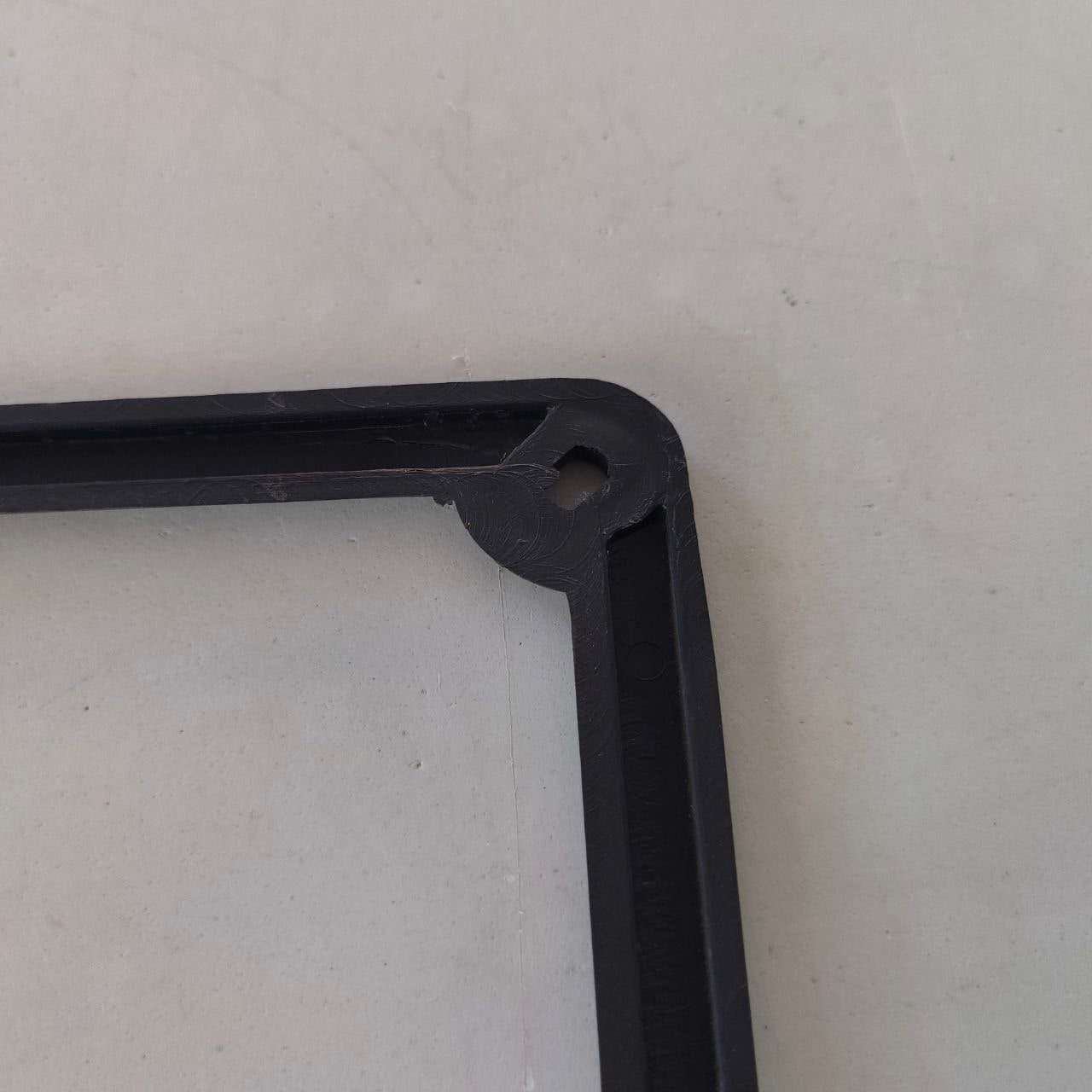 Vintage license plate frame | 1970s