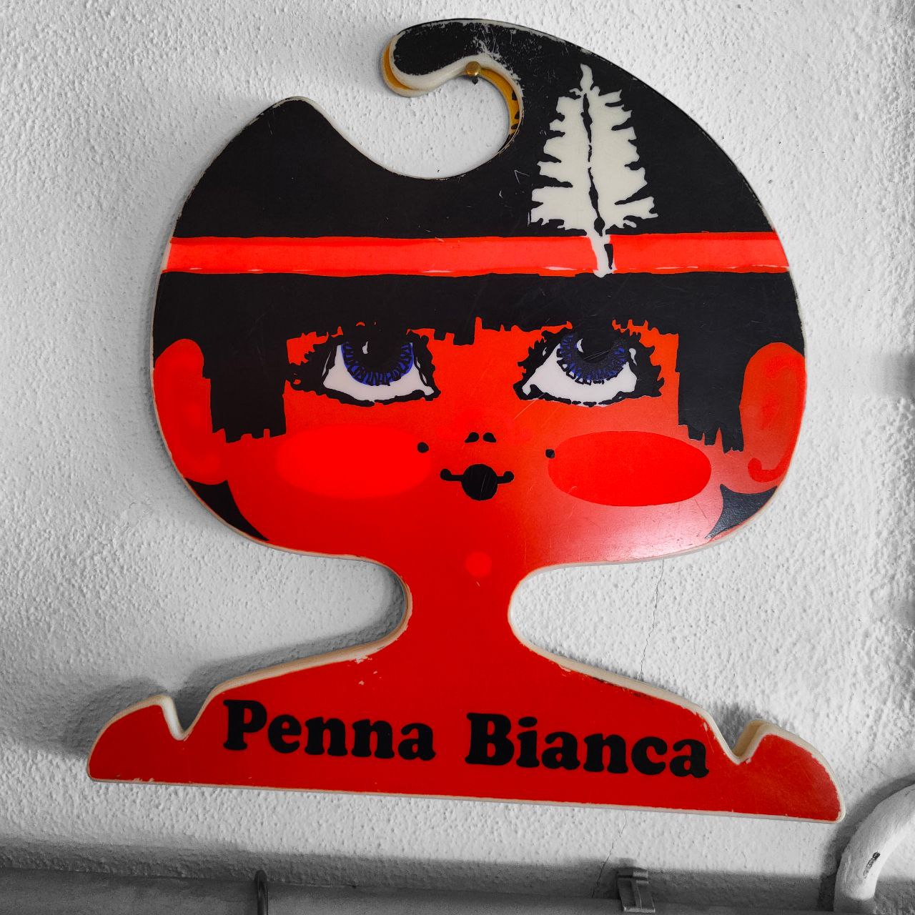 Decorative shop coat hanger | 1970s