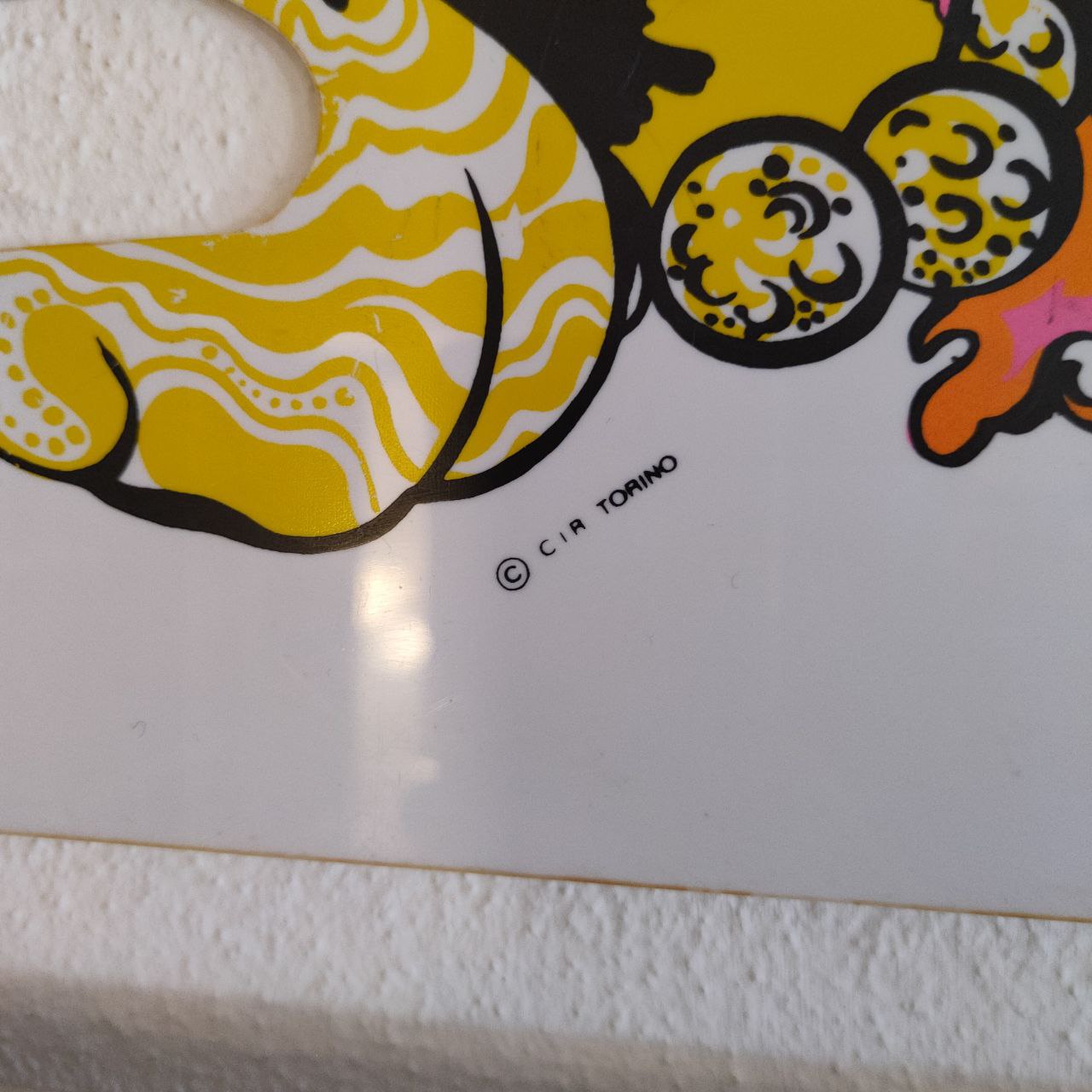 Dekorativer Kleiderbügel | 1970er Jahre