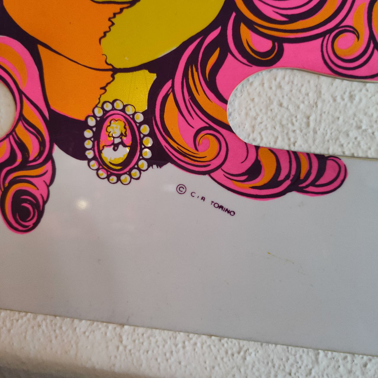 Gruccia appendiabiti decorativa | Anni '70