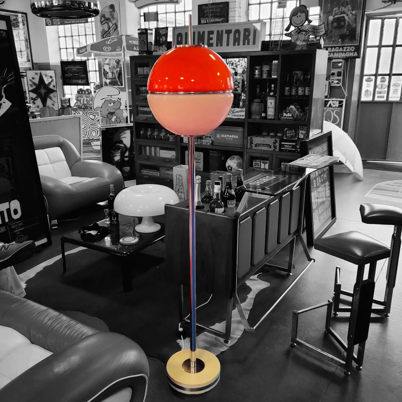 Space Age Stehlampe | 1970er Jahre