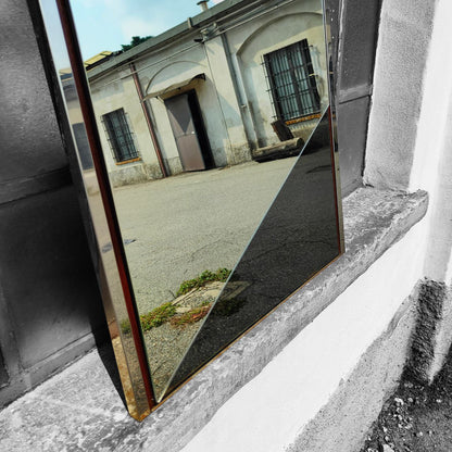 Specchio di design cromato | Anni '80