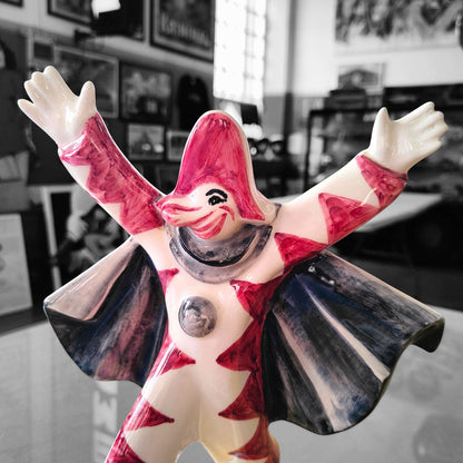Burlamacco-Statuette - Karneval von Viareggio | 1950er Jahre