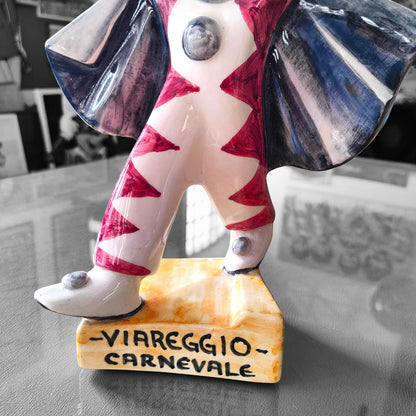Burlamacco-Statuette - Karneval von Viareggio | 1950er Jahre