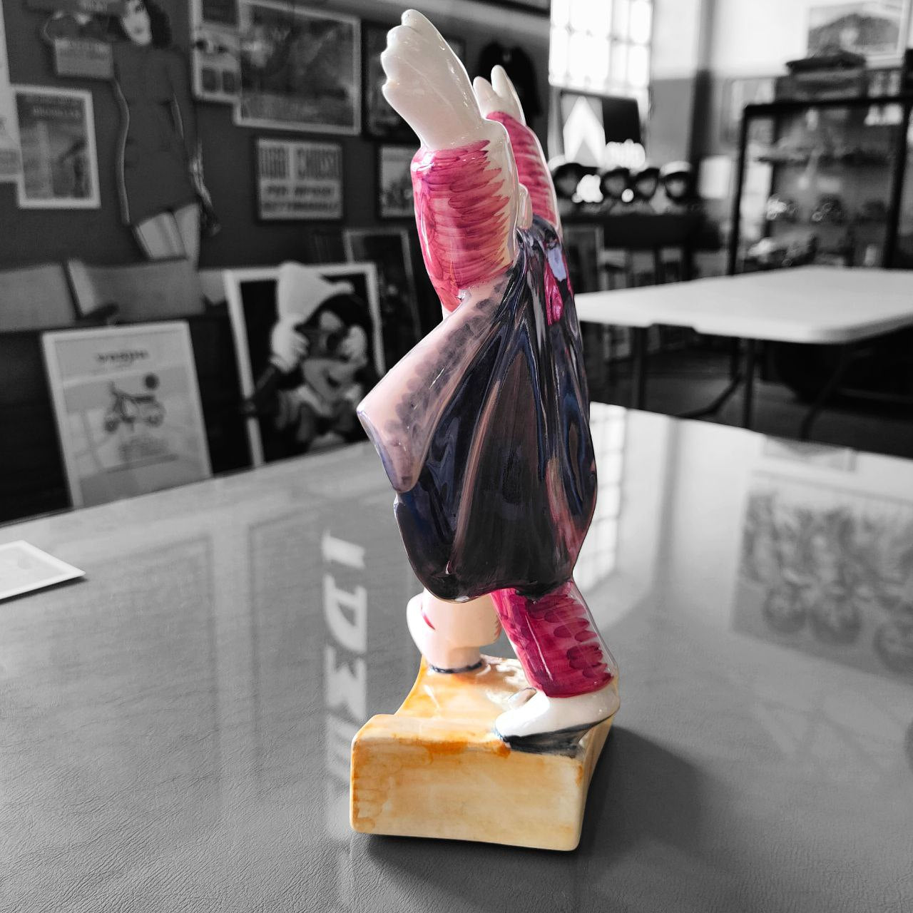 Burlamacco-Statuette - Karneval von Viareggio | 1950er Jahre