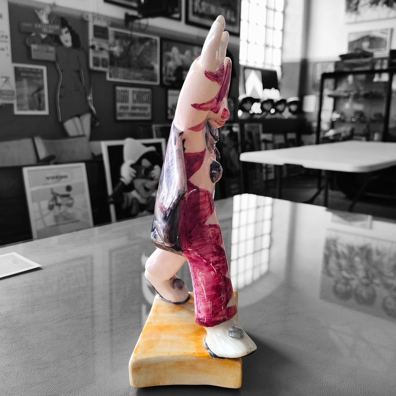 Burlamacco-Statuette - Karneval von Viareggio | 1950er Jahre