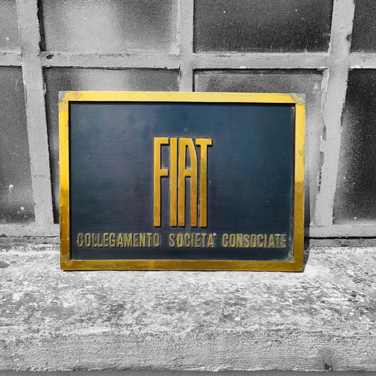 Insegna - FIAT collegamento società consociate | Anni '50