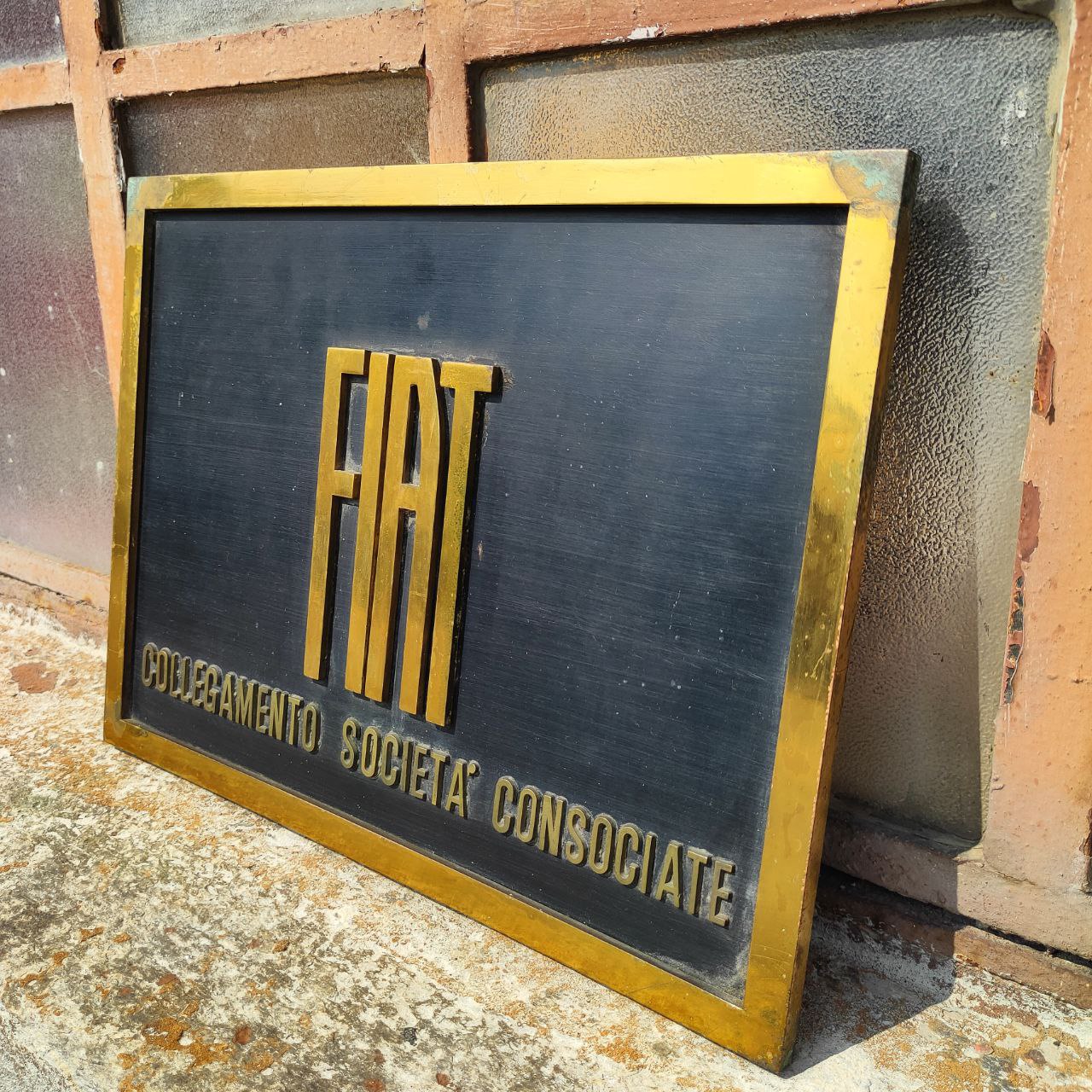 Sign - FIAT affiliated companies link | 1950s