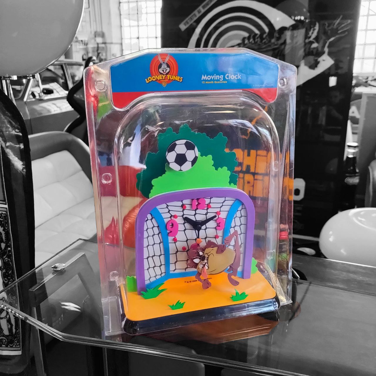 Orologio Looney Tunes Taz – Moving Clock da Collezione | Anni ’90