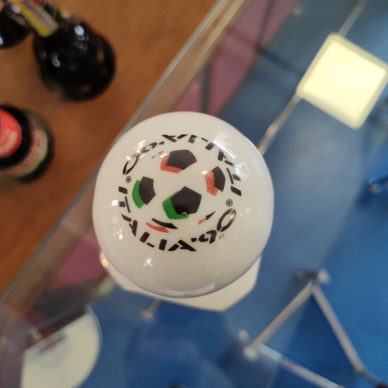 Italia 90 - Bottiglia in ceramica pubblicitaria