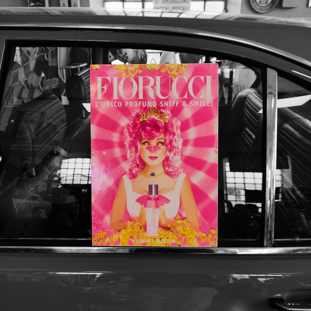 Cartonato pubblicitario - Fiorucci Parfum