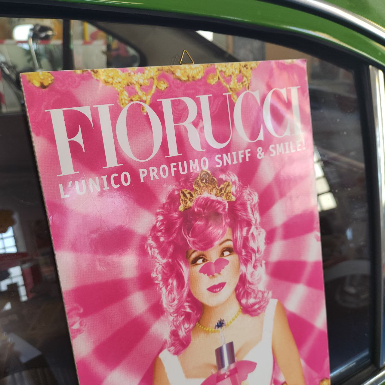 Cartonato pubblicitario - Fiorucci Parfum