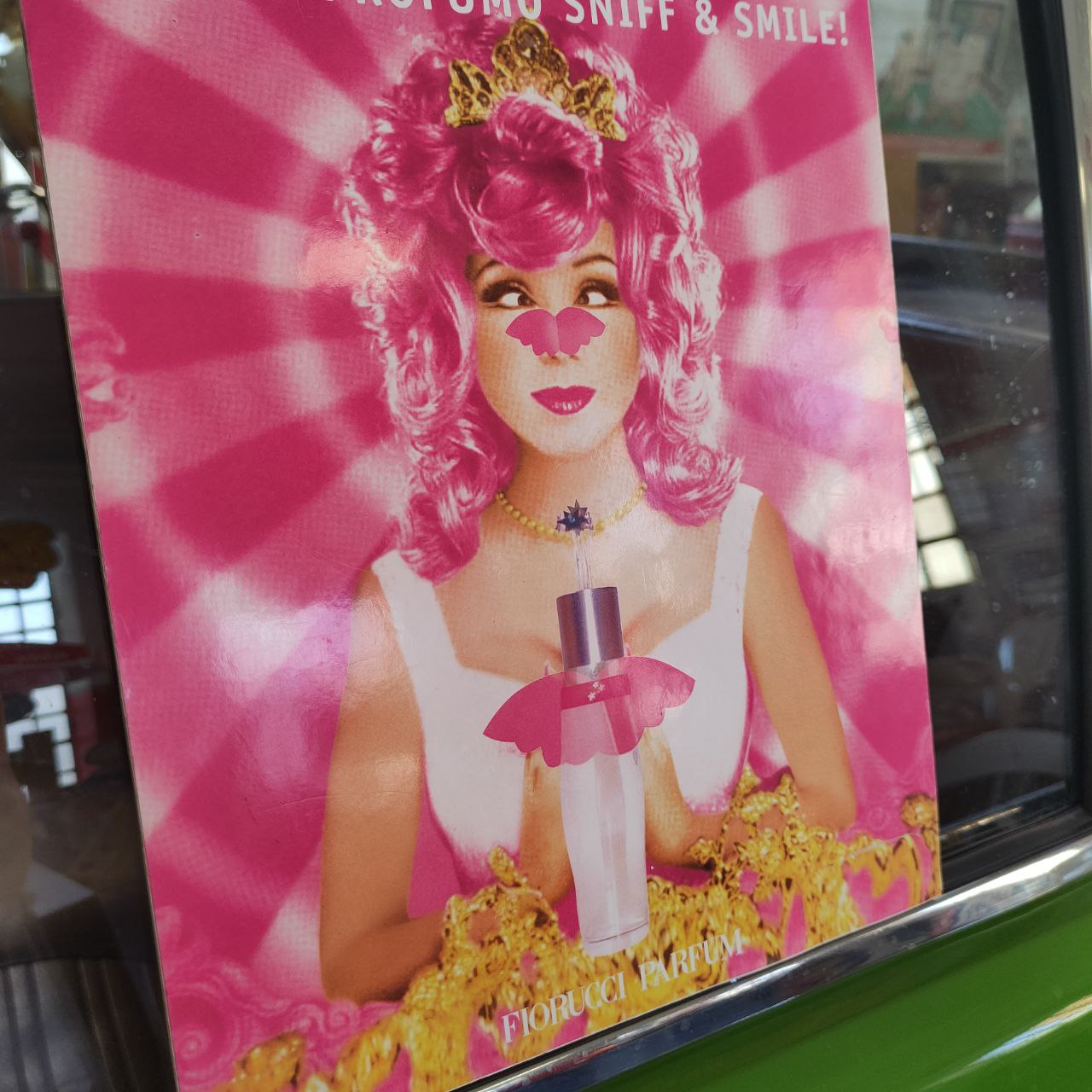 Cartonato pubblicitario - Fiorucci Parfum