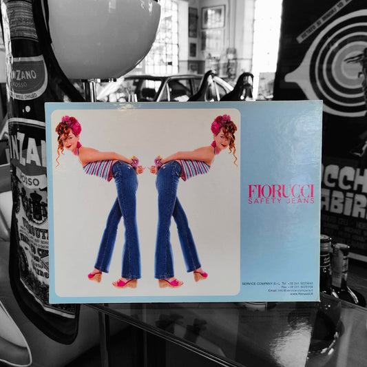 Cartonato pubblicitario - Fiorucci Jeans