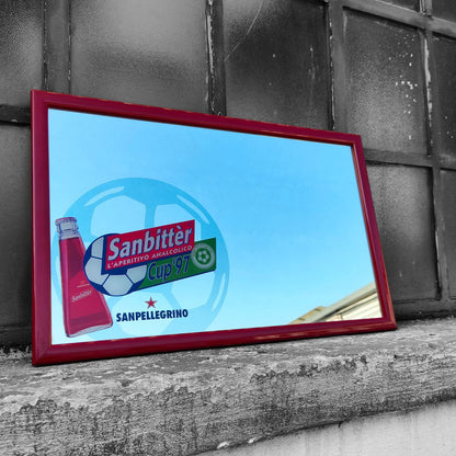 Specchio pubblicitario - Sanpellegrino Sanbitter | Cup '97