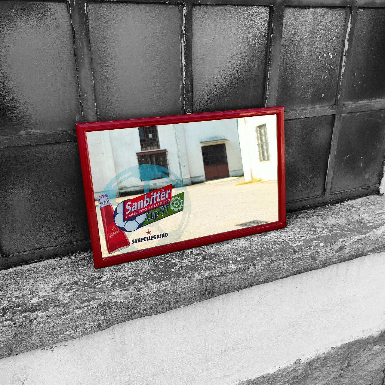 Specchio pubblicitario - Sanpellegrino Sanbitter | Cup '97