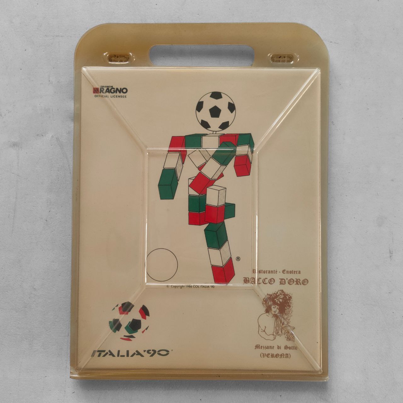 Piastrella Italia 90 - Bacco d'oro Verona | 1986