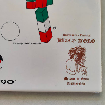 Piastrella Italia 90 - Bacco d'oro Verona | 1986
