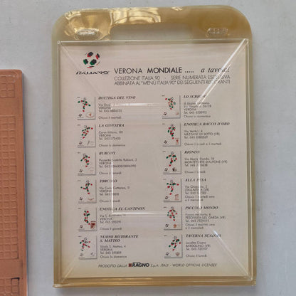 Piastrella Italia 90 - Bacco d'oro Verona | 1986