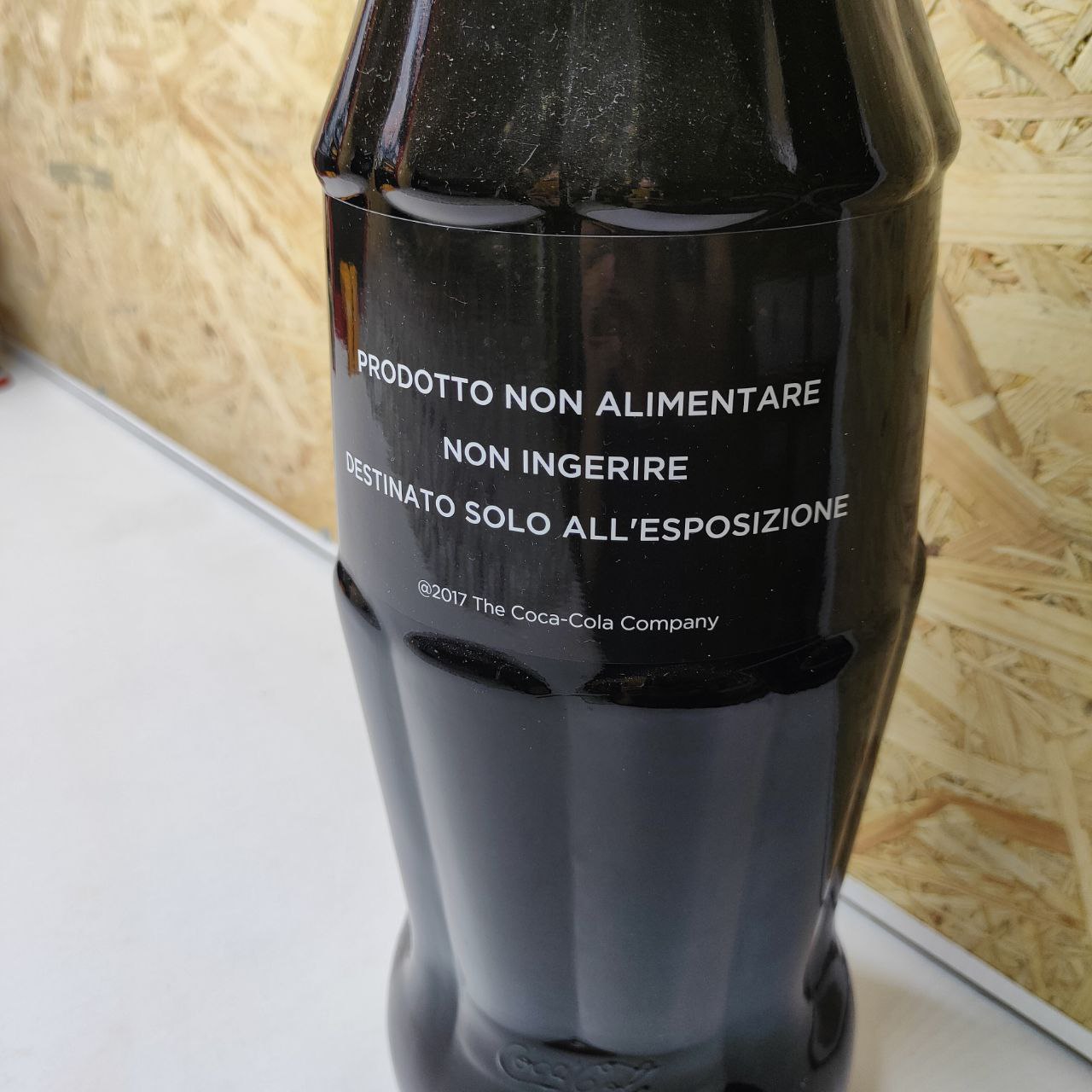 Bottiglia espositiva - Coca-Cola Zero