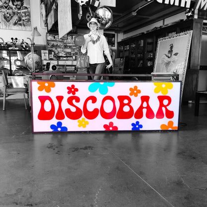Illuminated sign - Discobar
