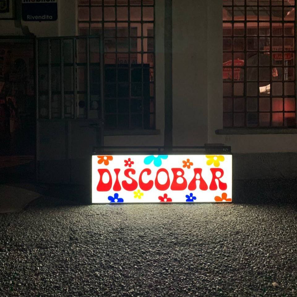 Illuminated sign - Discobar