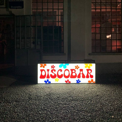 Illuminated sign - Discobar