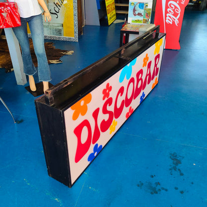 Illuminated sign - Discobar