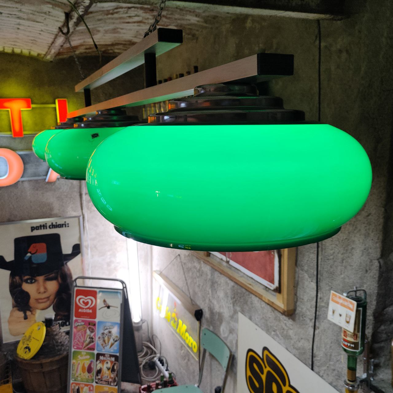 Lampadario da biliardo