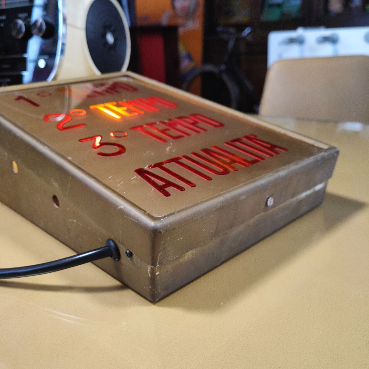 Illuminated sign - Cinema 1st half 2nd half | 60s