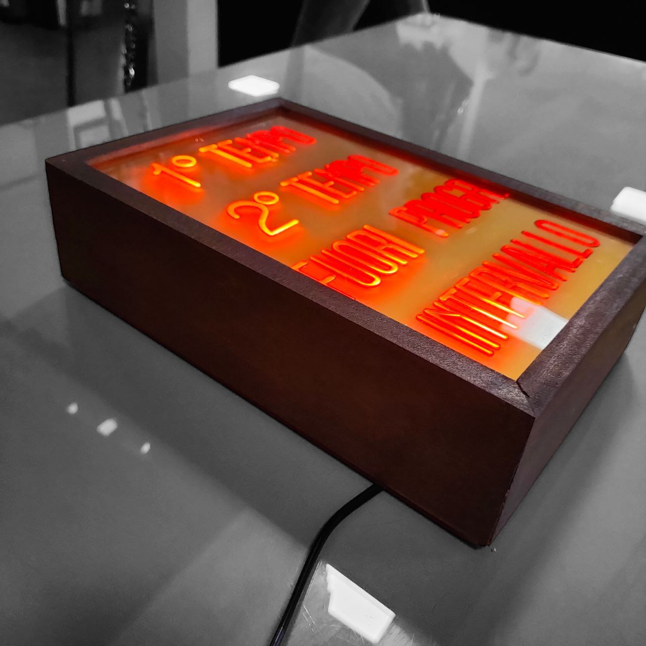 Illuminated sign - Cinema 1st half 2nd half | 60s