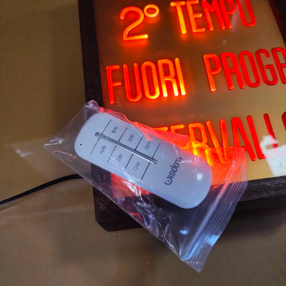 Illuminated sign - Cinema 1st half 2nd half | 60s