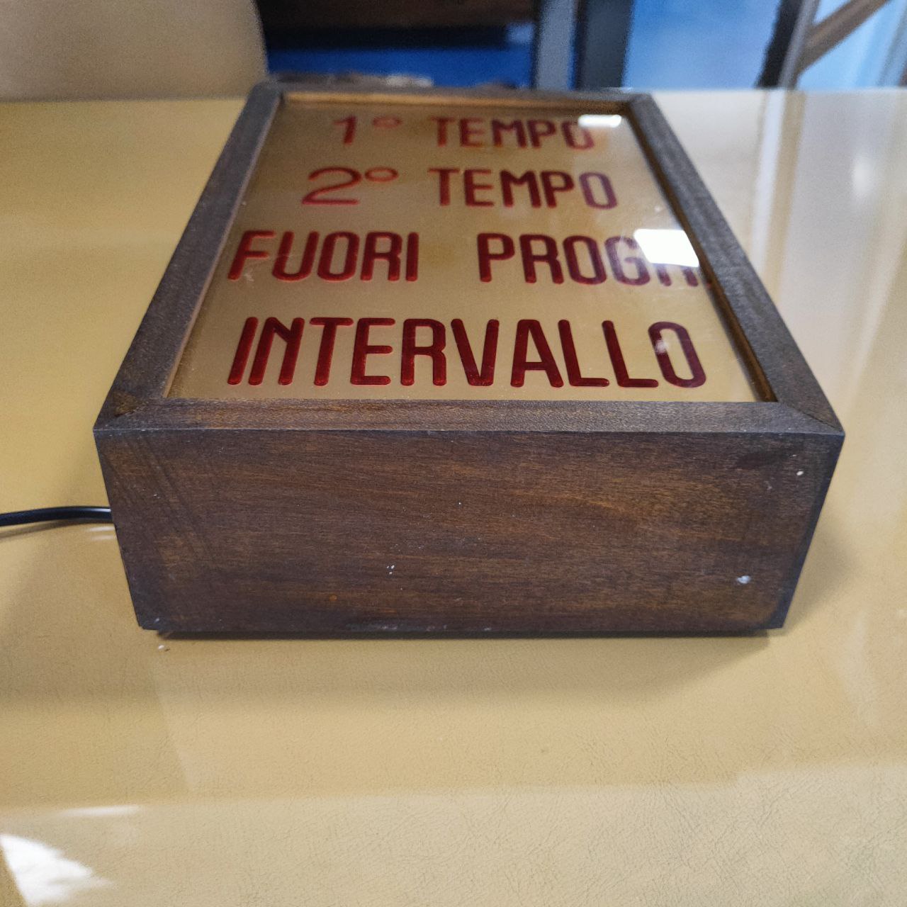 Illuminated sign - Cinema 1st half 2nd half | 60s