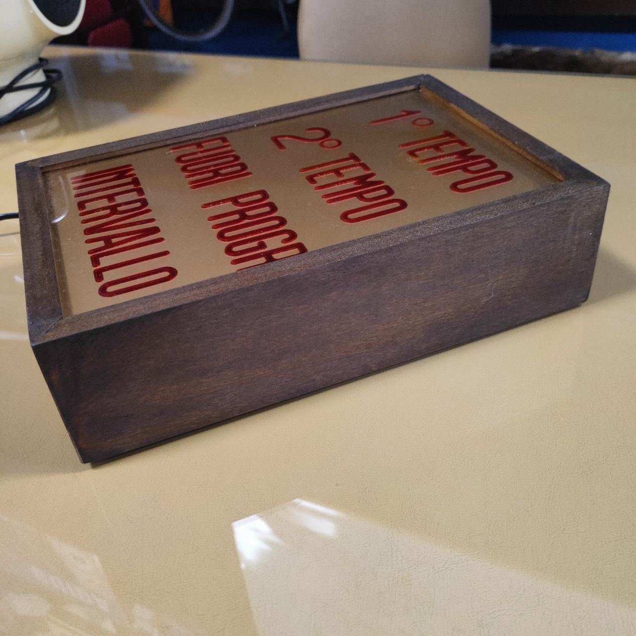 Illuminated sign - Cinema 1st half 2nd half | 60s