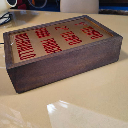 Illuminated sign - Cinema 1st half 2nd half | 60s