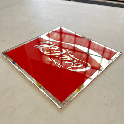 Specchio pubblicitario - Coca-Cola | Anni '70