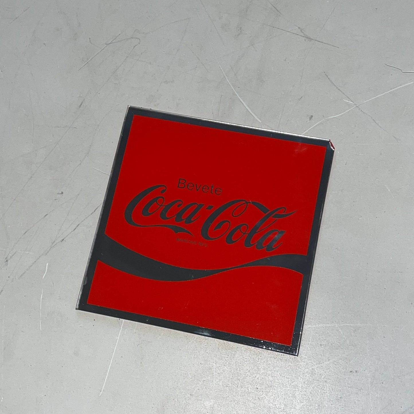 Specchio pubblicitario - Coca-Cola | Anni '70