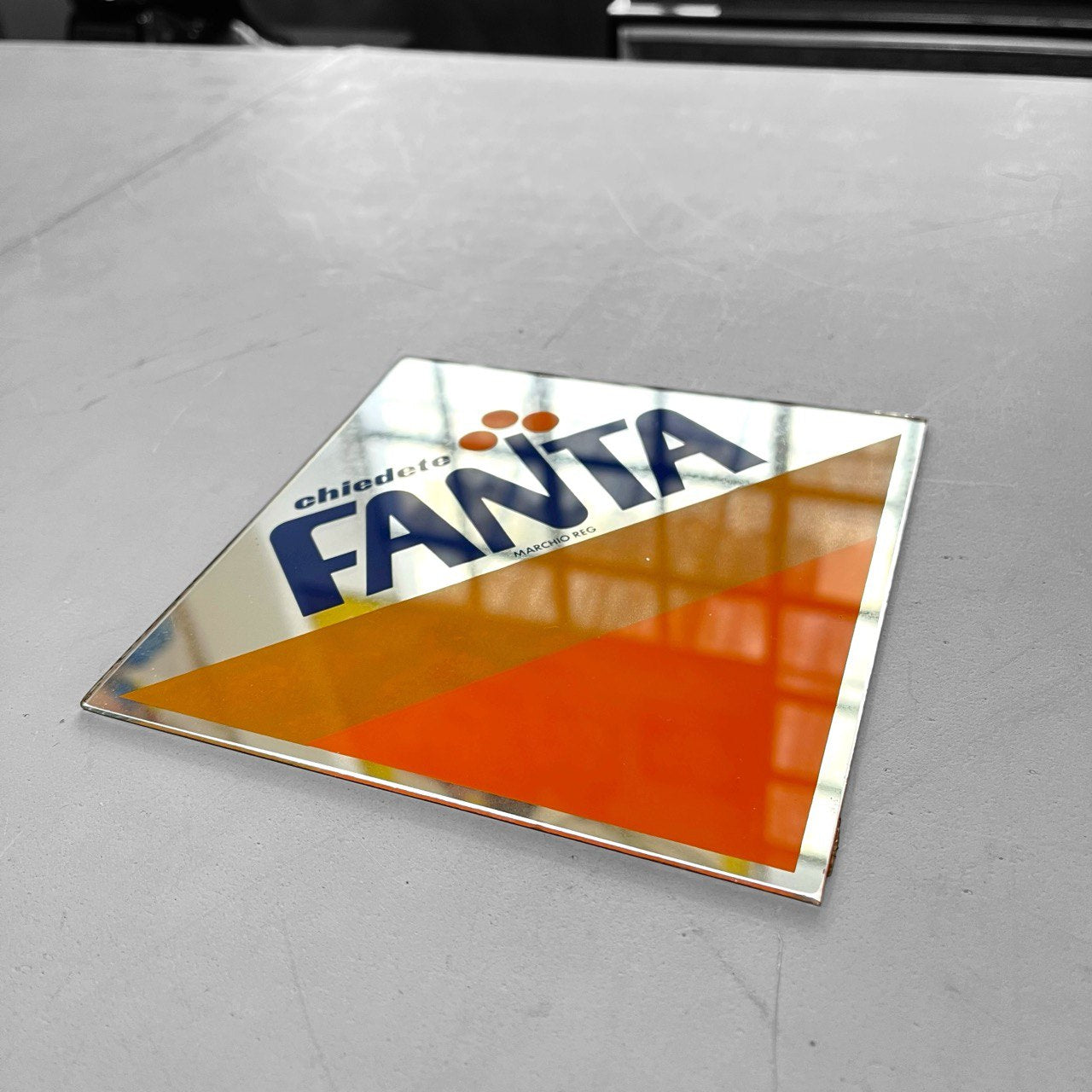 Specchio pubblicitario - Fanta | Anni '70
